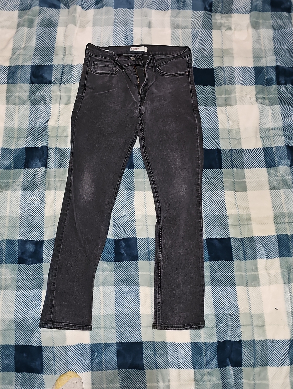 Levi's Men's Slim Jeans in Washed Black